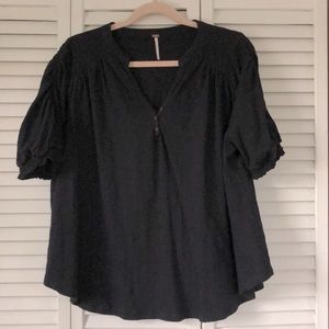 Free People Black Top